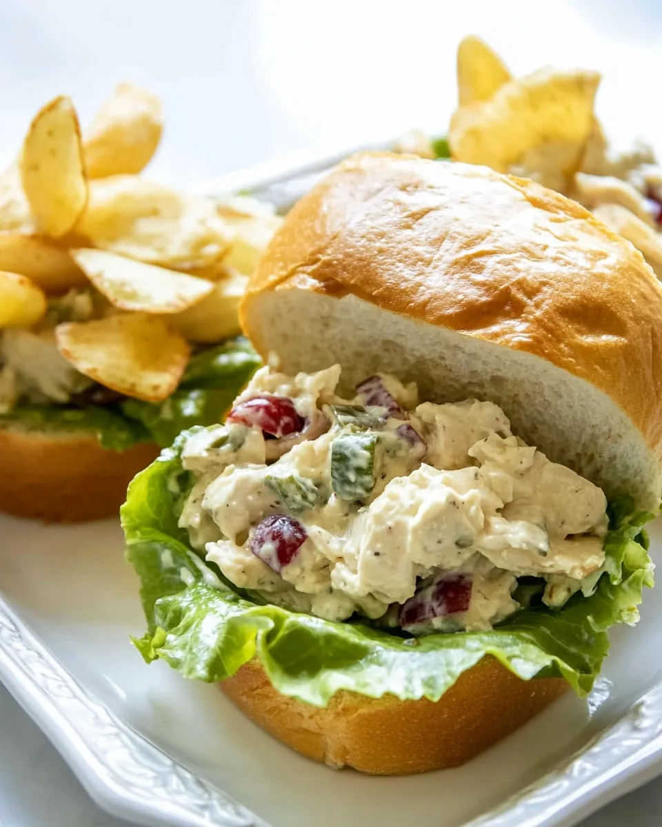 Chicken Salad Sandwiches