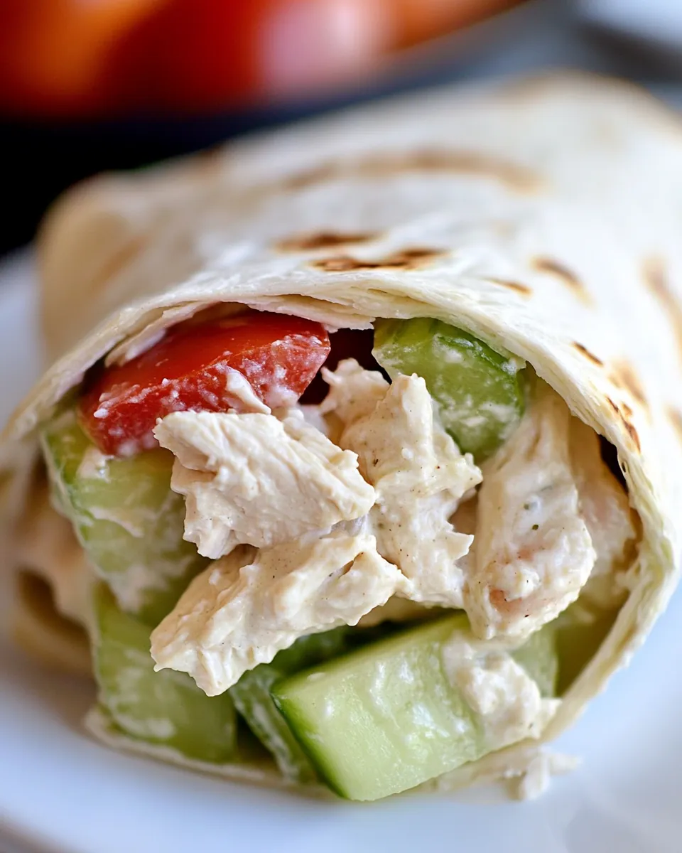 Chicken Salad Wrap