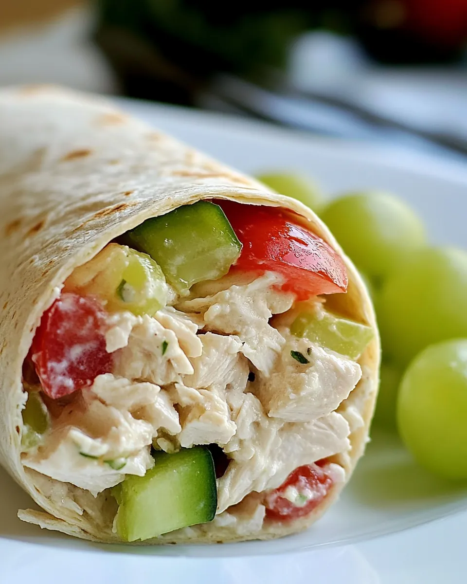 Chicken Salad Wrap