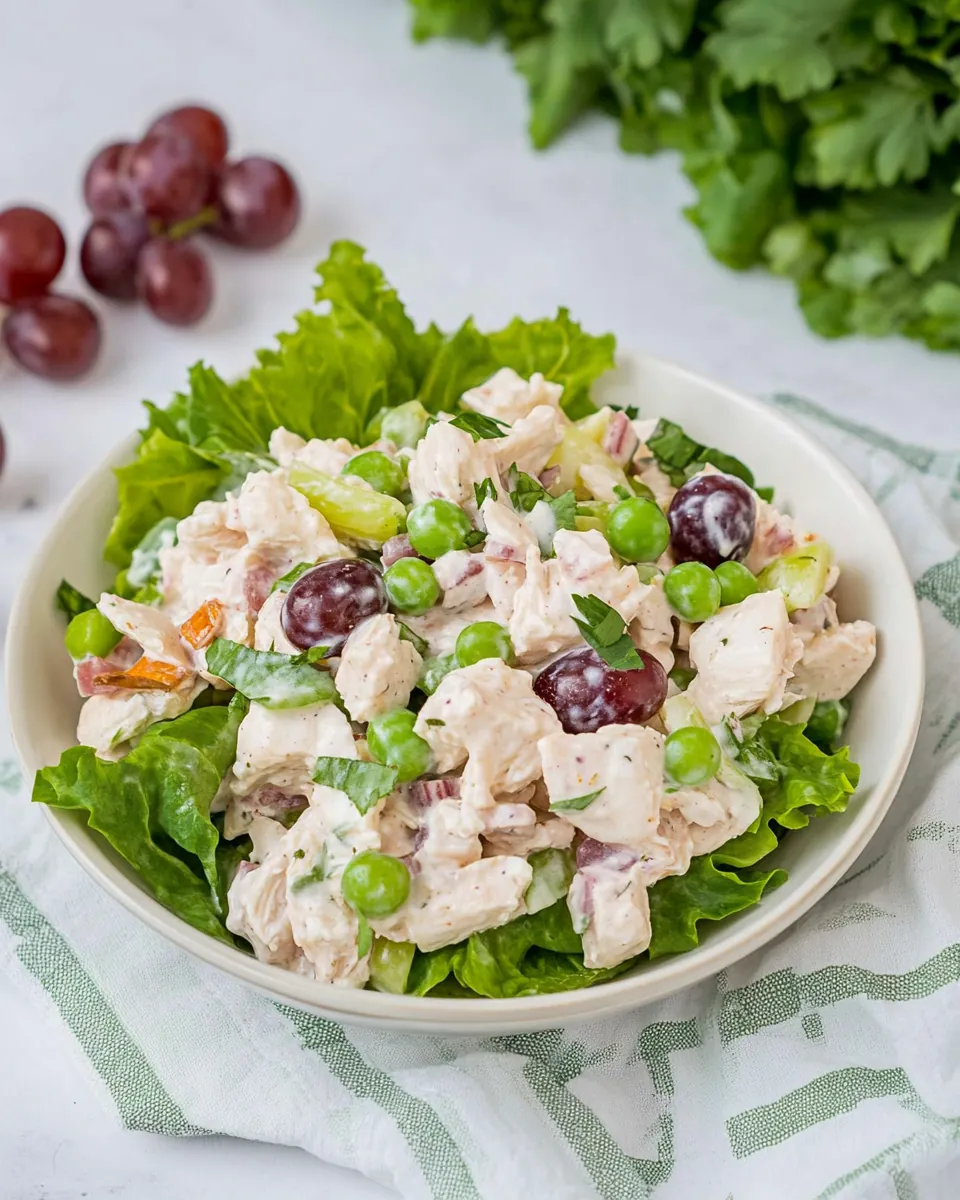 Chicken Salad with Grapes
