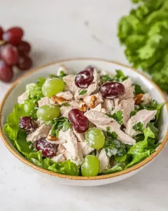 Chicken Salad with Grapes