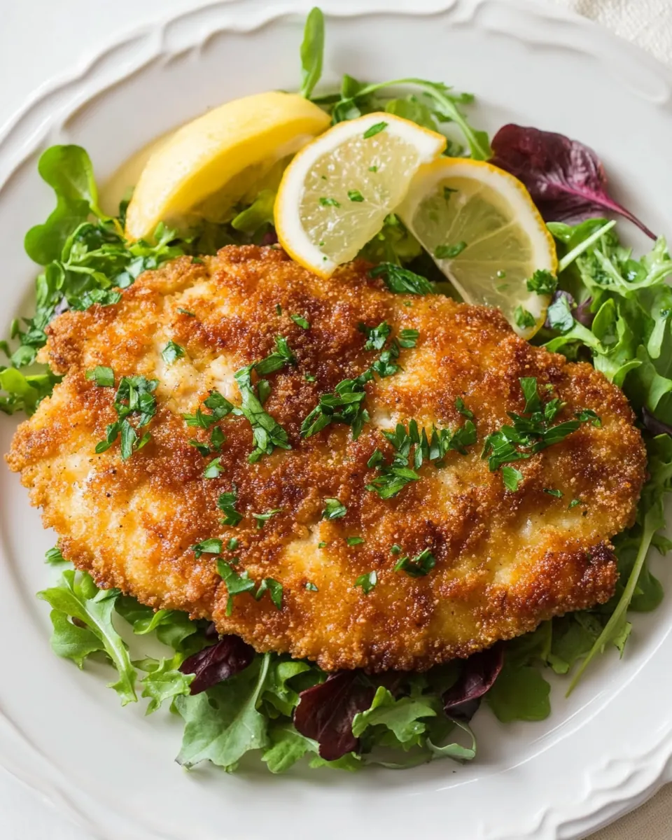 Chicken Schnitzel