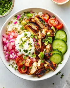 Chicken Shawarma Bowls