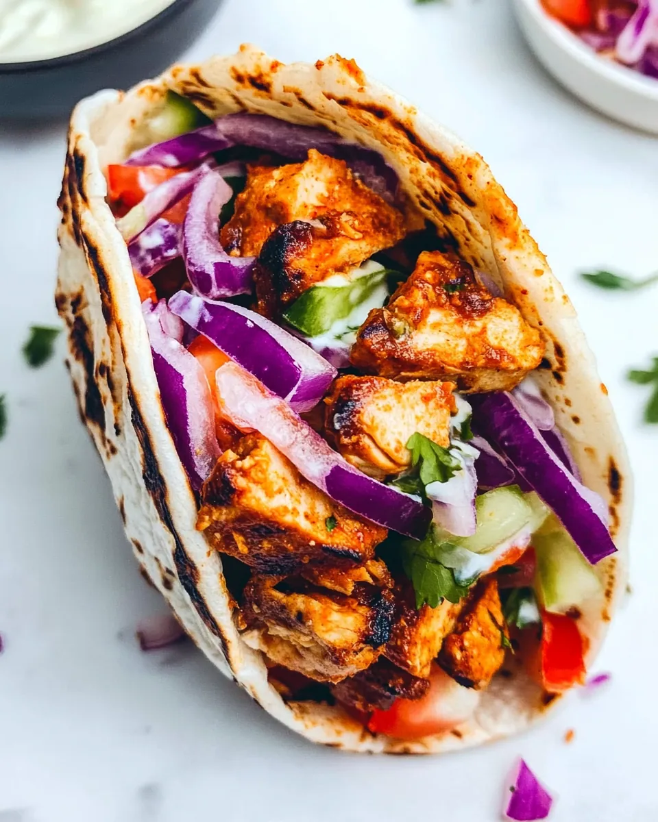 Chicken Shawarma Wrap