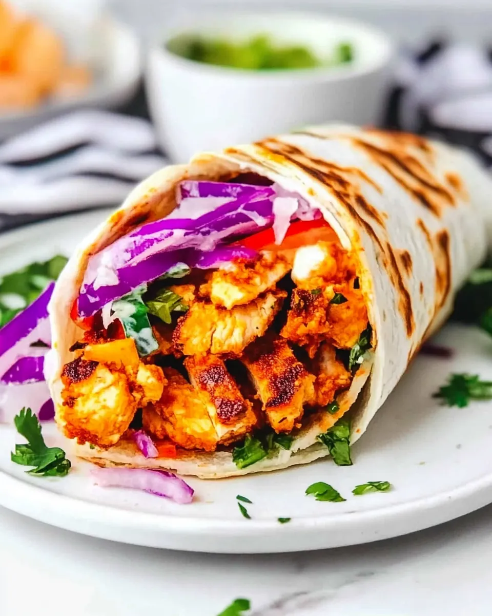 Chicken Shawarma Wrap