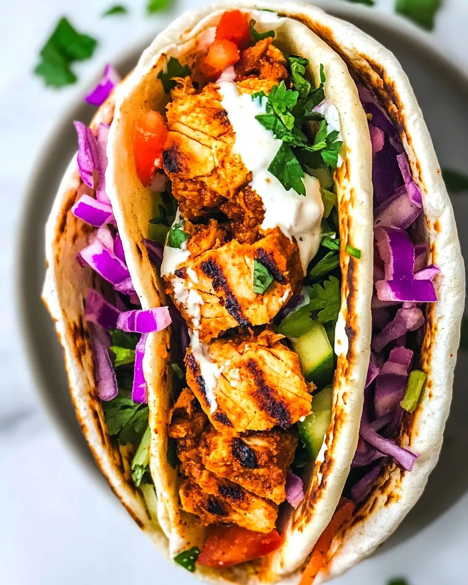 Chicken Shawarma Wrap
