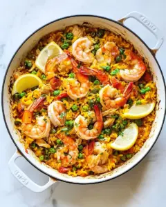 Chicken Shrimp Paella