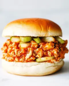 Chicken Sloppy Joes