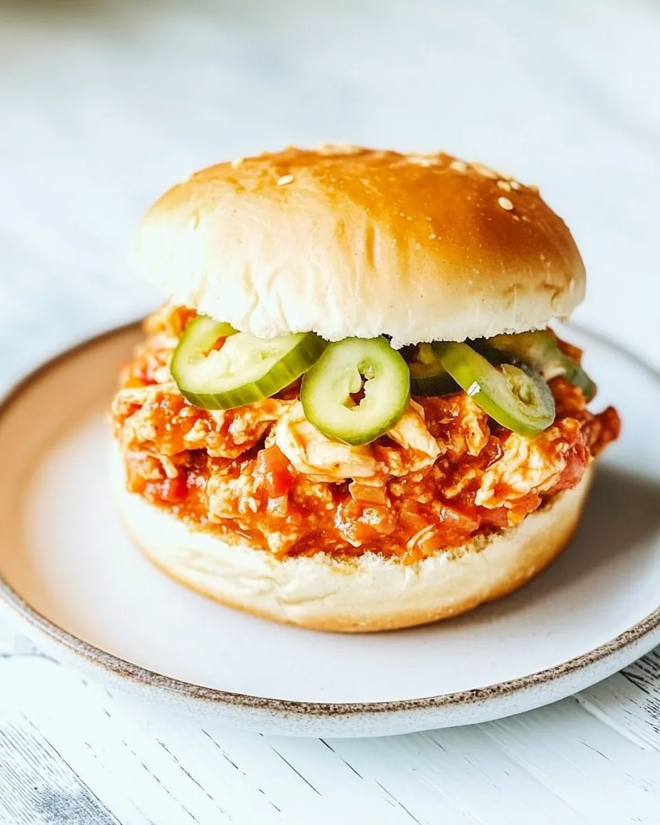 Chicken Sloppy Joes
