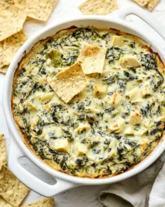 Chicken Spinach Artichoke Dip