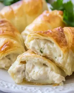 Chicken Stuffed Crescent Rolls