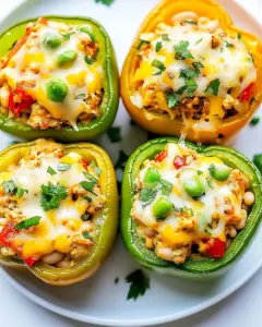 Chicken Stuffed Peppers