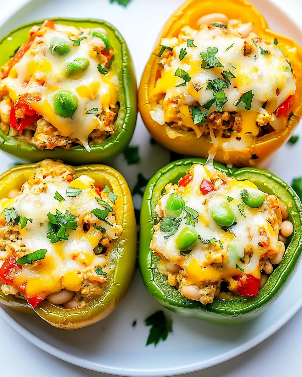 Chicken Stuffed Peppers