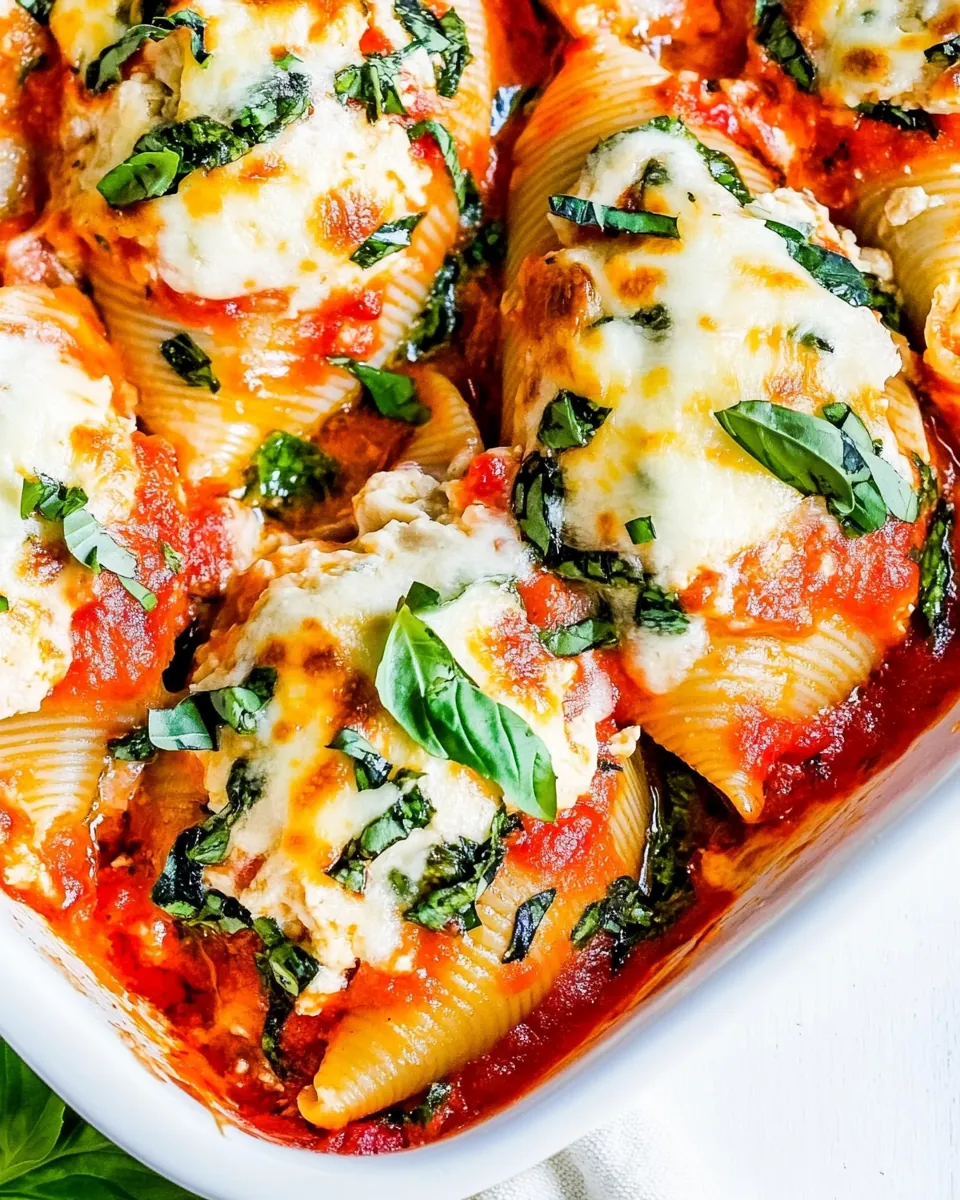 Chicken Stuffed Shells