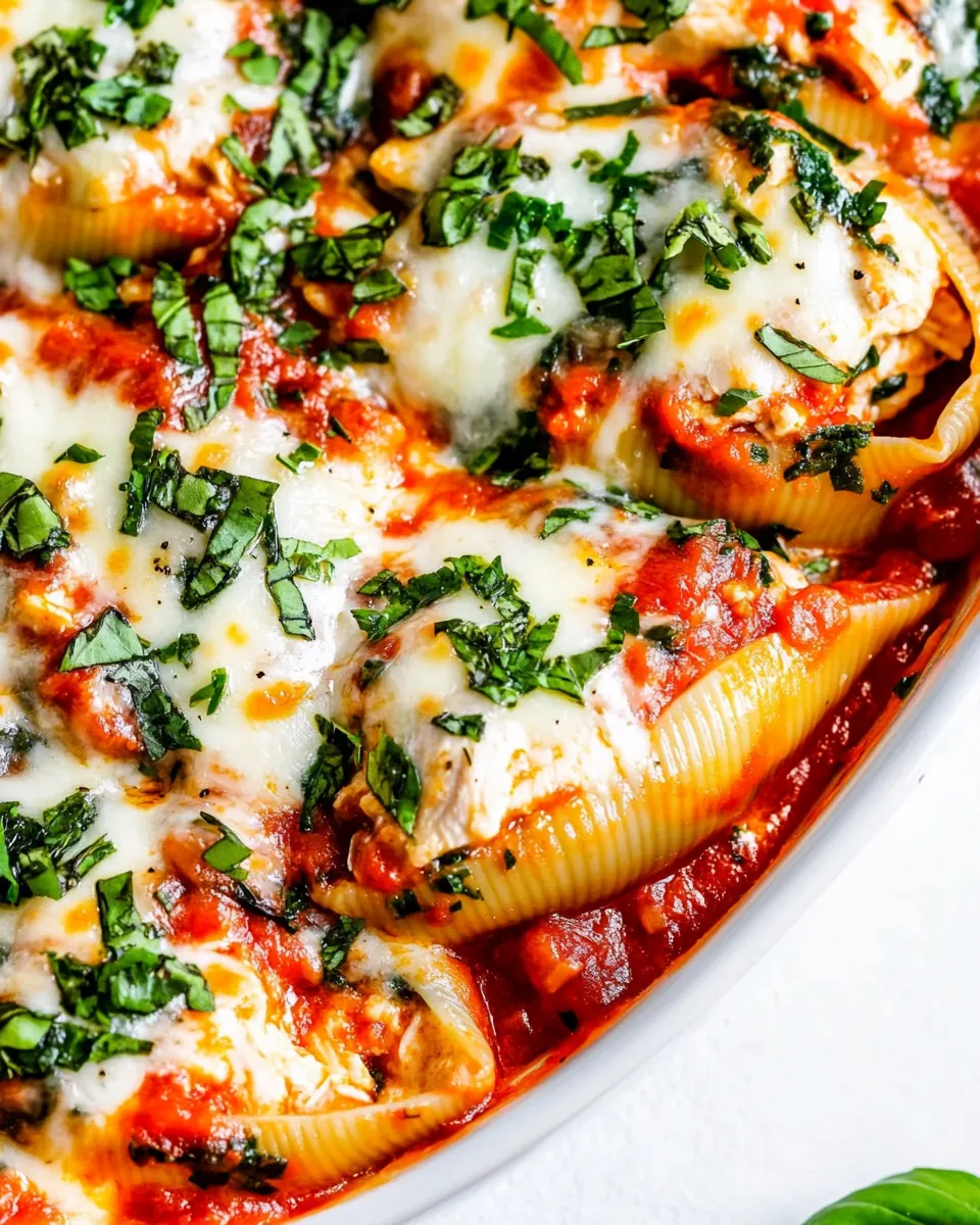 Chicken Stuffed Shells