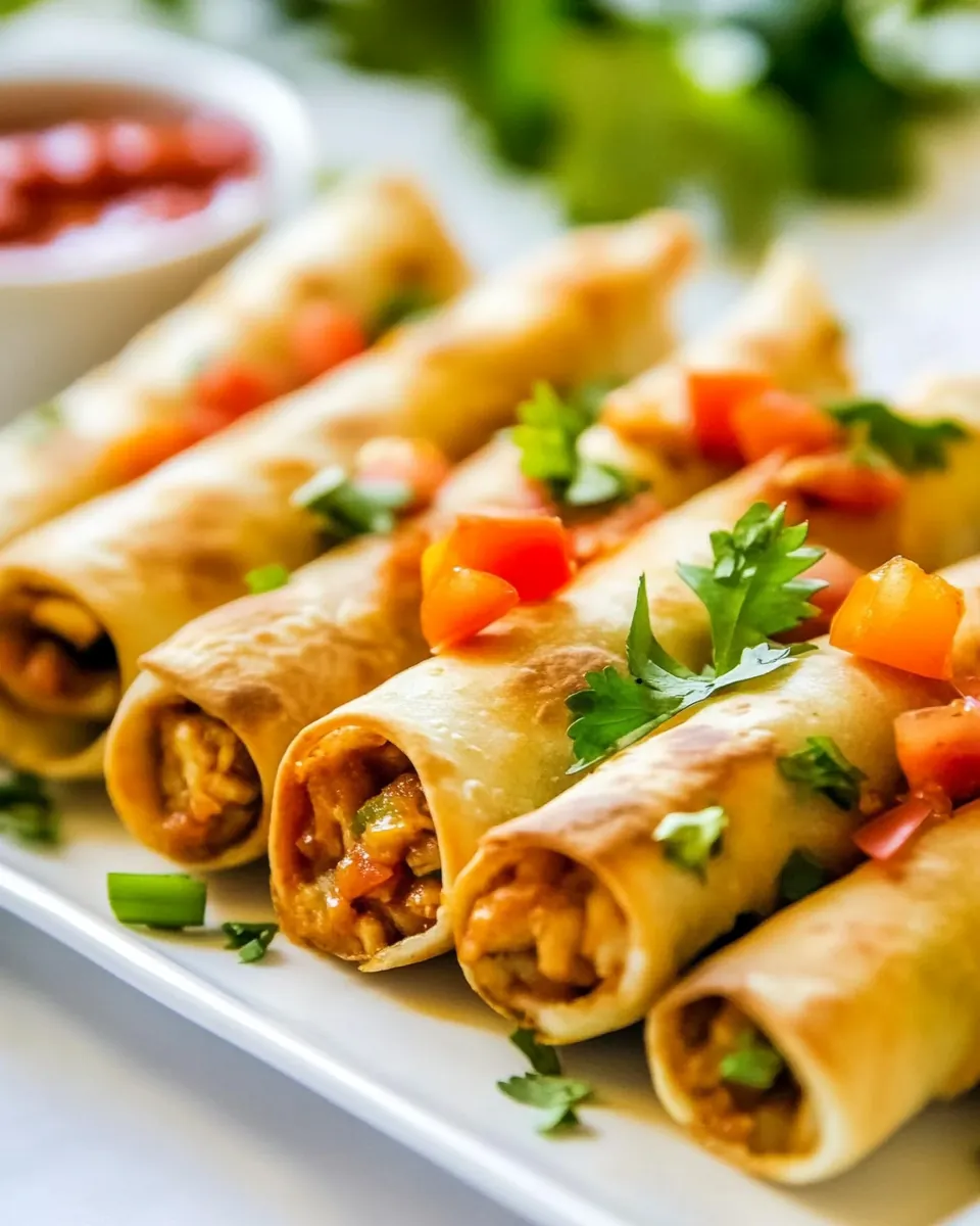 Chicken Taco Taquitos