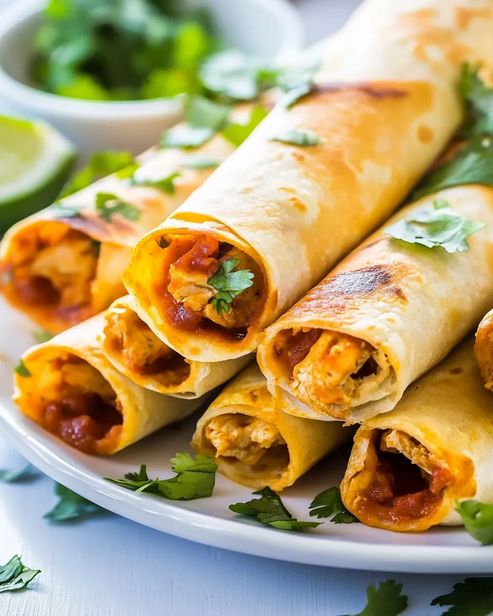 Chicken Taco Taquitos