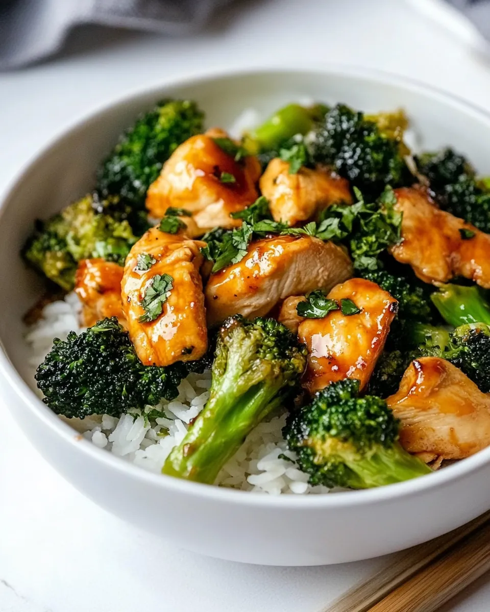 Chicken and Broccoli
