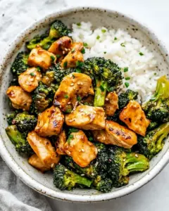 Chicken and Broccoli