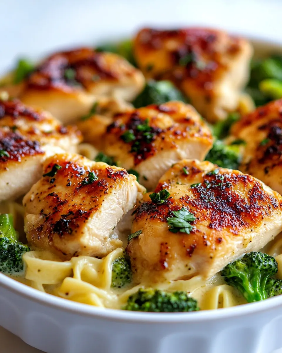 Chicken Broccoli Alfredo