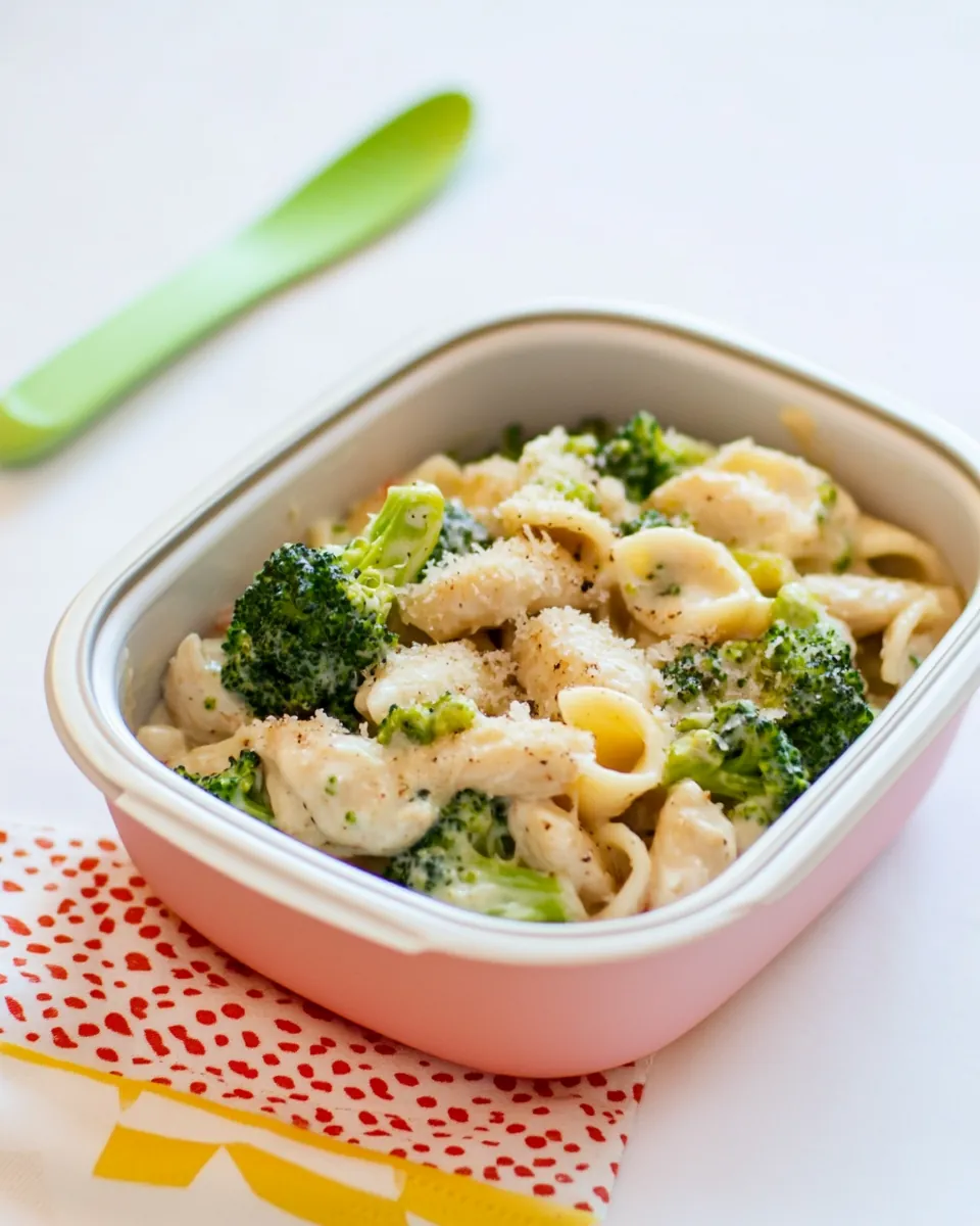 Chicken and Broccoli Alfredo Thermos