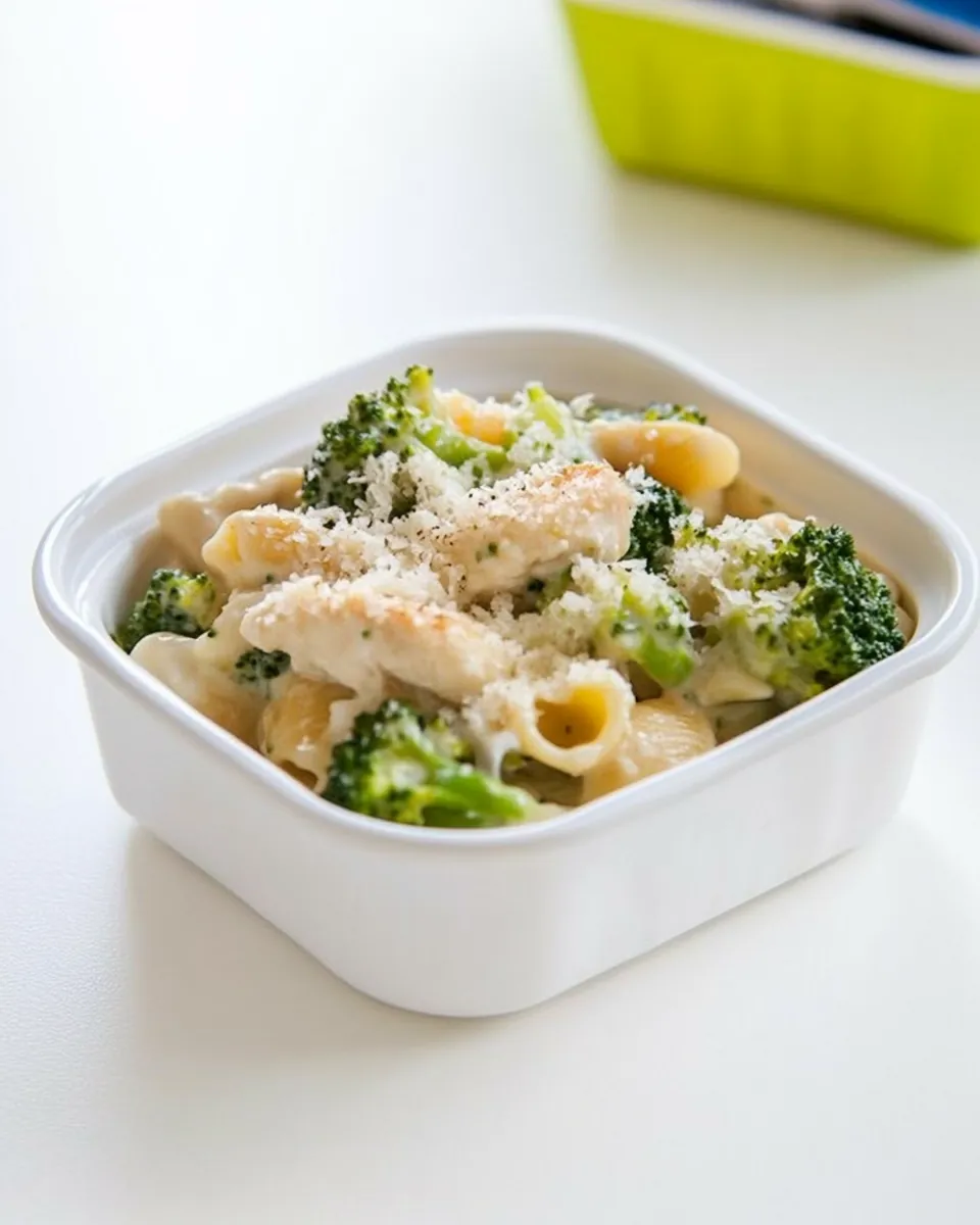 Chicken and Broccoli Alfredo Thermos