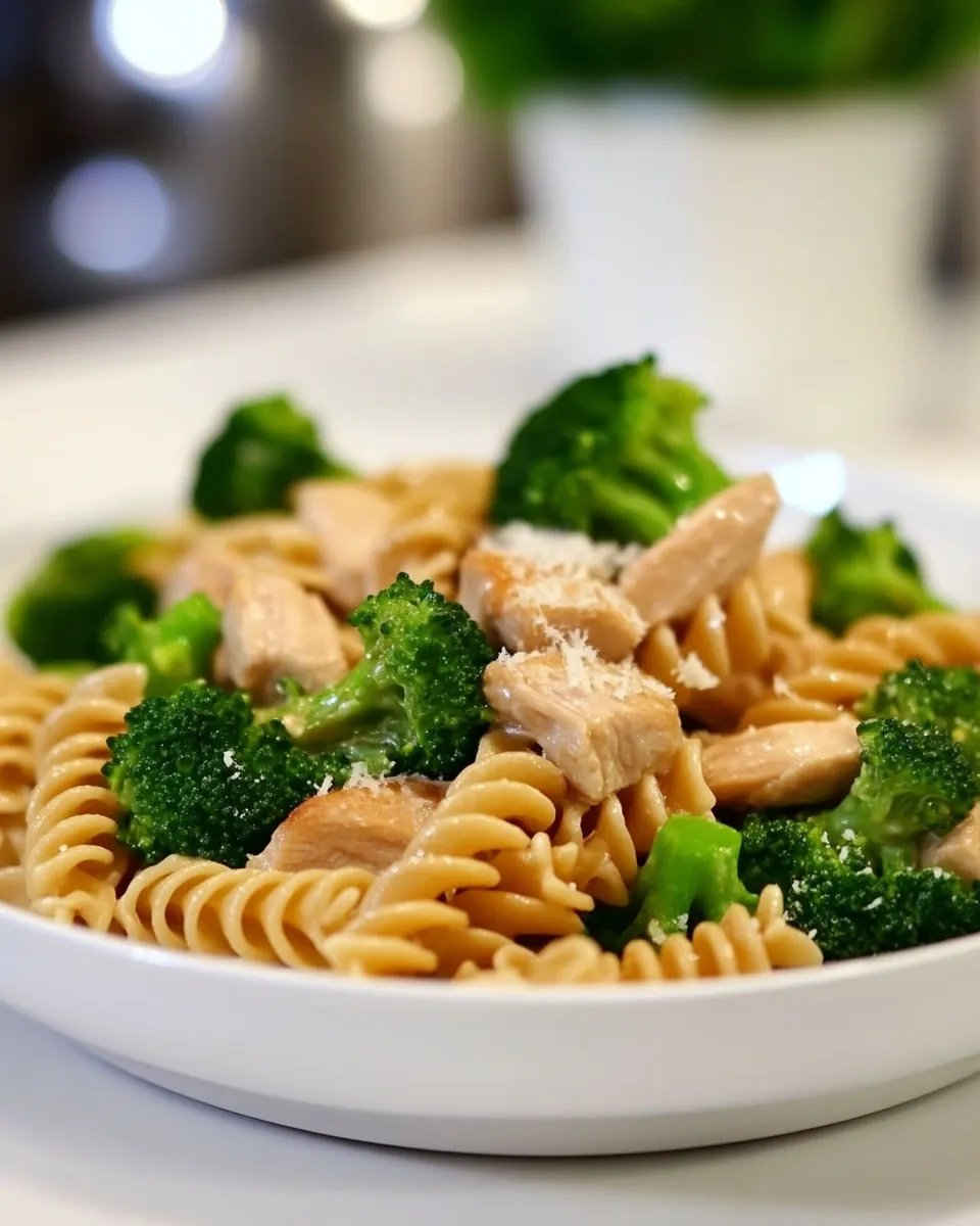 Chicken and Broccoli Pasta Toss
