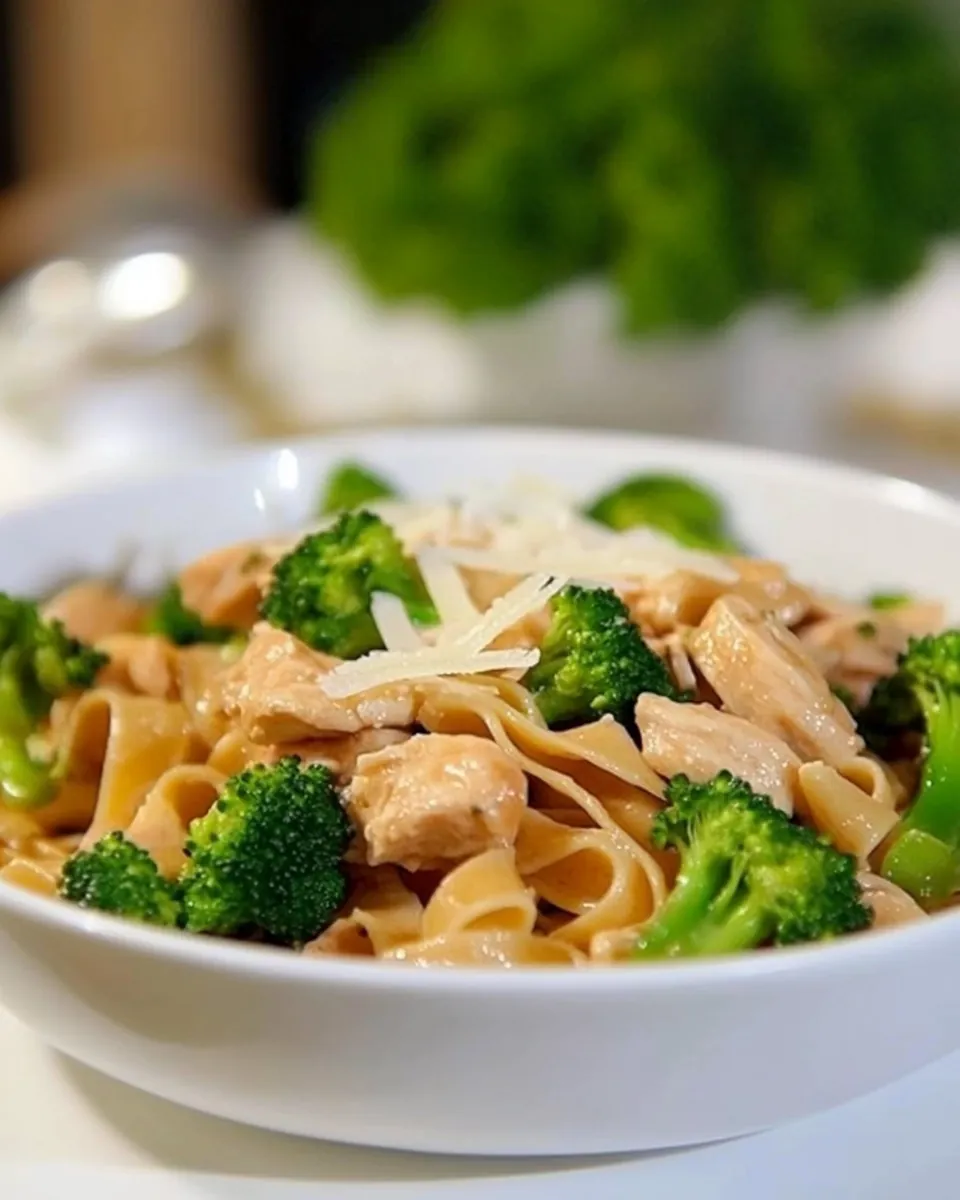 Chicken and Broccoli Pasta Toss