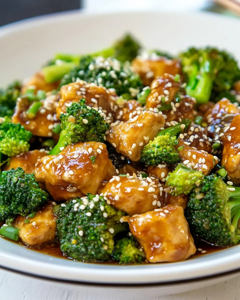 Chicken and Broccoli Stir-Fry