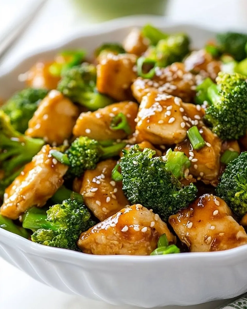 Chicken and Broccoli Stir-Fry