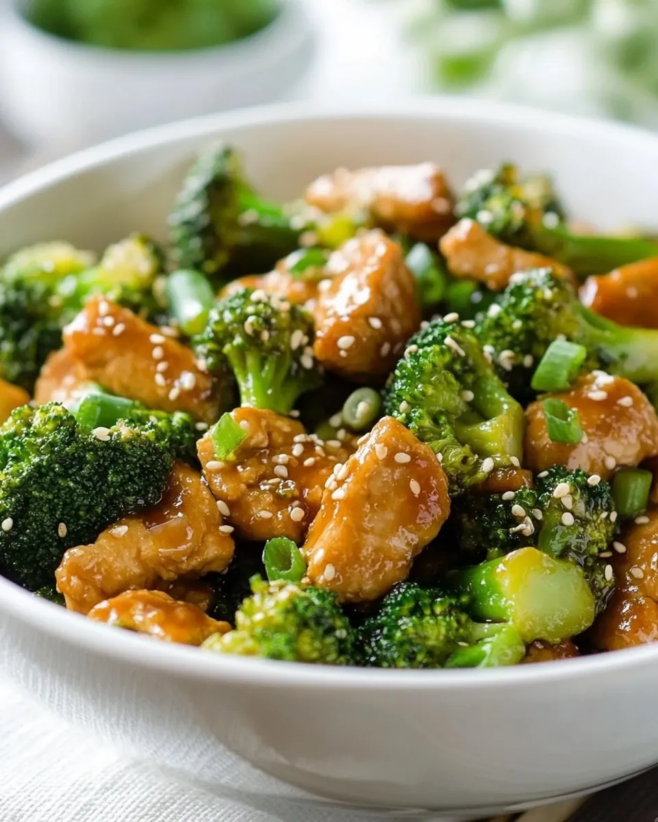 Chicken and Broccoli Stir-Fry