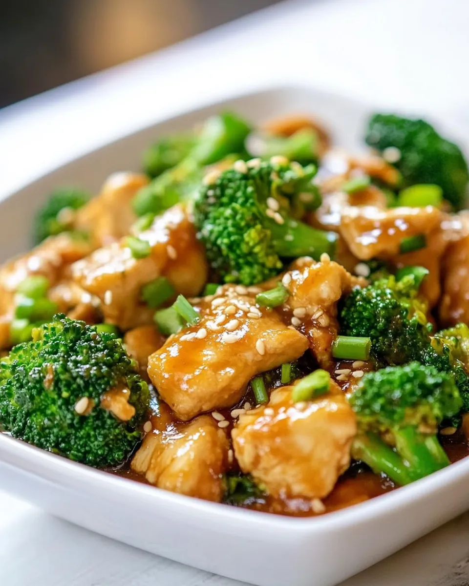 Chicken and Broccoli Stir-Fry