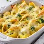 Chicken and Broccoli Stuffed Shells