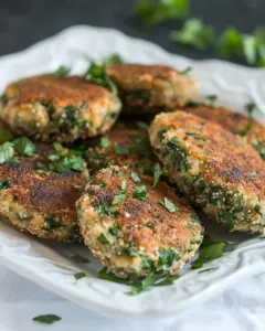 Chicken and Buckwheat Patties
