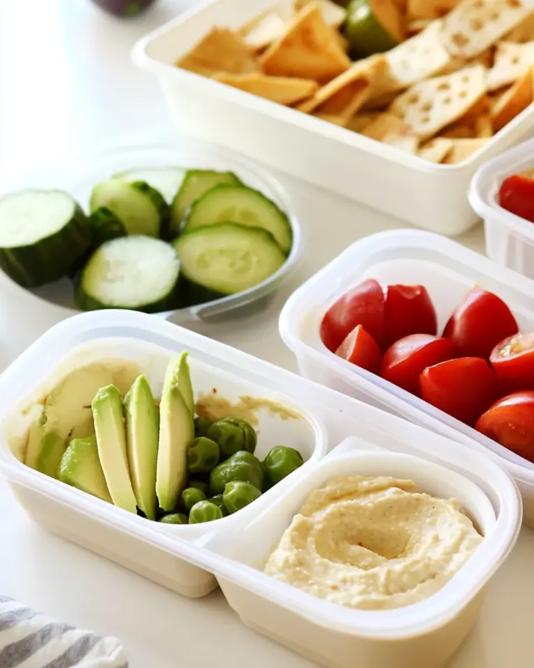 Chicken and Hummus Bento Box