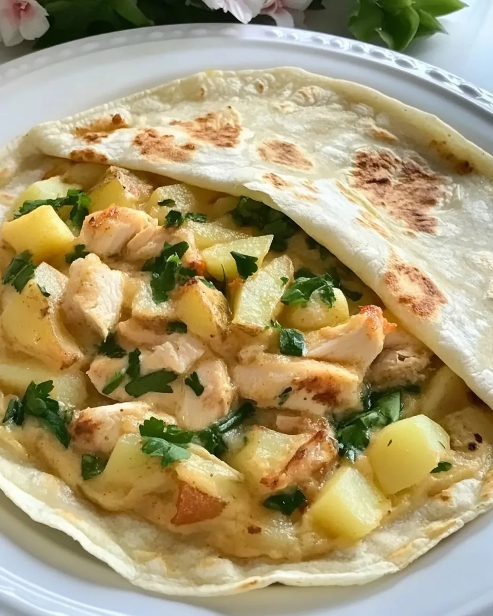 Chicken and Potatoes Tortilla