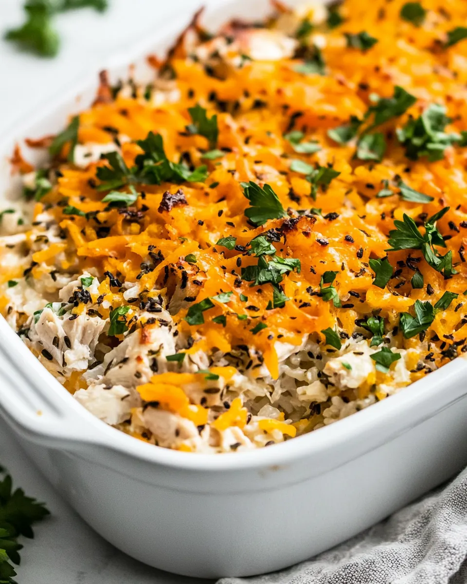 Chicken and Rice Casserole