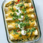 Chicken and Spinach Enchiladas