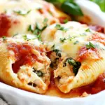 Chicken and Spinach Stuffed Shells