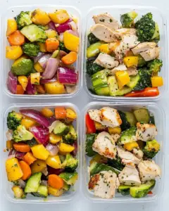 Chicken and Veggie Freezer Packs