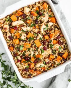 Chicken and Wild Rice Casserole
