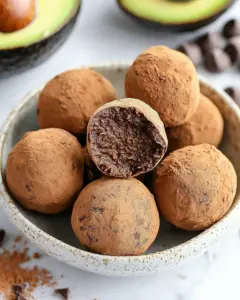 Chocolate Avocado Truffles