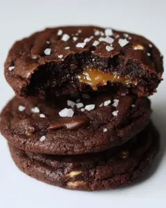 Chocolate Caramel Cookies