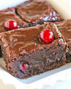 Chocolate Cherry Bars
