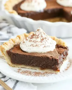 Chocolate Chess Pie