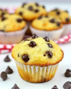 Chocolate Chip Pancake Muffins