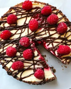 Chocolate Raspberry Cheesecake