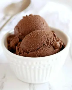 Chocolate Sorbet