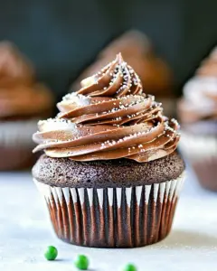 Chocolate Zucchini Cupcakes