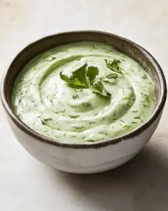 Cilantro Lime Crema